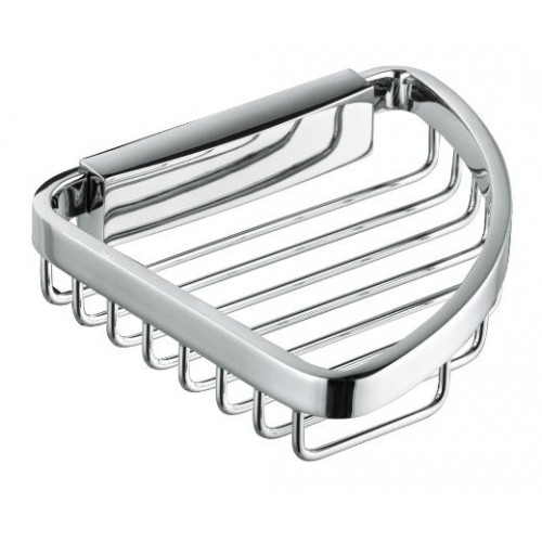 KLUDI A-Xes rohový košík na mycí houbu chrom 4898705