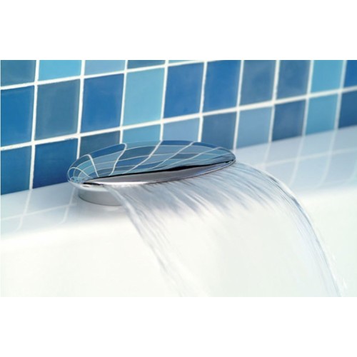 POLYSAN Výtoková hubice na okraj vany, 170mm, chrom 48B100