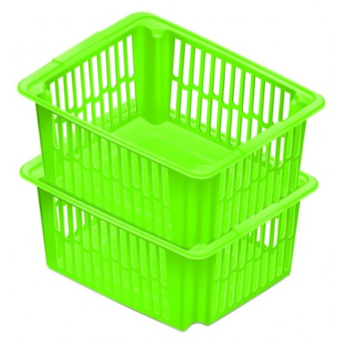 HEIDRUN Košíček,18,5 x 43 x 34 cm, 22 l, zelený 5097 HEIDRUN Košíček,18,5 x 43 x 34 cm, 22 l, zelený 5097