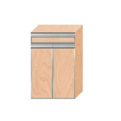 INTEDOOR FLORIDA nízká koupelnová skříňka, horní úchytka s rámem FSN501Z06D