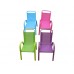 HAPPY GREEN Dětská zahradní židle stohovatelná, růžová 50XT2930A