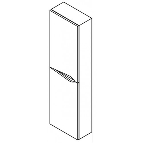 SAPHO NIKELA 51071L skříňka vysoká 40x140x20cm, levá SAPHO NIKELA 51071L skříňka vysoká 40x140x20cm, levá