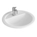 Villeroy & Boch Loop&Friends Zápustné umyvadlo 455 mm průměr, bez přepadu, star white ceramicplus