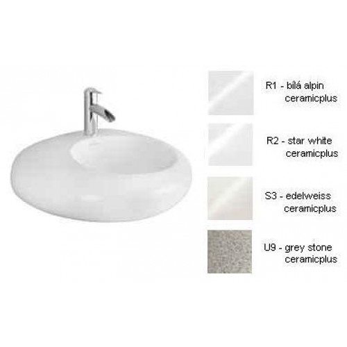 Villeroy & Boch Pure Stone Umyvadlo 605x540 mm grey stone ceramicplus