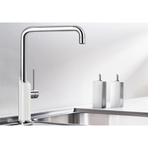 BLANCO Jil dřezová baterie, bílý lesk /chrom 517579