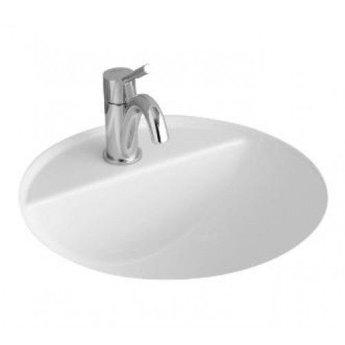 Villeroy & Boch Loop&Friends Umyvadlo k zabudování zespodu 375 mm průměr,bez přepadu, bílá alpin