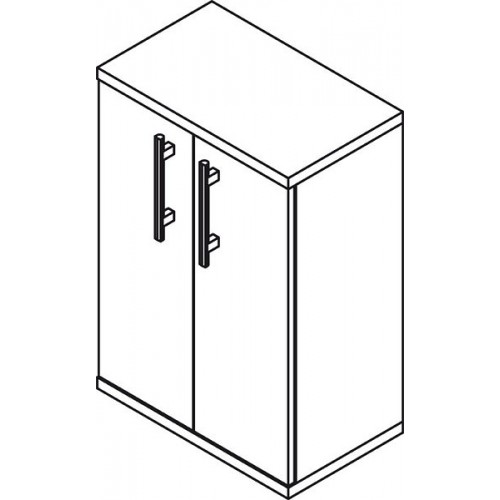 SAPHO BEATA 52090 skříňka spodní 50x72,5x30cm, wenge/bílá