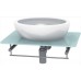 SAPHO MARA 52812 nerezová konzole pod desku 80x44cm