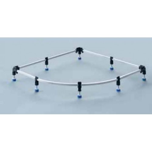 Kaldewei FR 5300-17 instalační rám pro vaničky ARRONDO do rozměru 100 x100 cm 530000170000