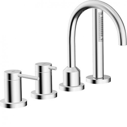 HANSADESIGNO sada pro konečnou montáž pákové směšovací baterie 53122077