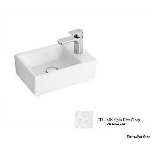 Villeroy & Boch Memento Umývátko 400x260 mm bílá alpin New Glory ceramicplus Villeroy & Boch Memento Umývátko 400x260 mm bílá alpin New Glory ceramicplus