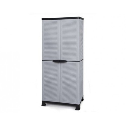 VETRO-PLUS Plastová skříň s 3 policovými regály Prestige 54500083G