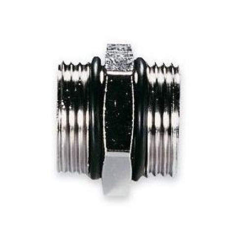 IVAR Vsuvka 1/2"Mx1/2"M, nikl 550019 IVAR Vsuvka 1/2"Mx1/2"M, nikl 550019