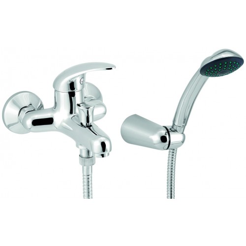 NOVASERVIS METALIA vanová nástěnná baterie 100 mm chrom - plná 55024,0 NOVASERVIS METALIA vanová nástěnná baterie 100 mm chrom - plná 55024,0