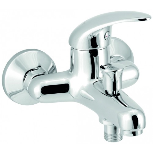 NOVASERVIS METALIA vanová nástěnná baterie 100 mm chrom - plná 55024/1,0 NOVASERVIS METALIA vanová nástěnná baterie 100 mm chrom - plná 55024/1,0
