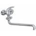 NOVASERVIS METALIA paneláková nástěnná vanová baterie 150mm chrom-plná 55071/1,0