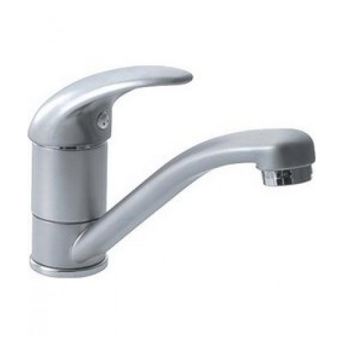 NOVASERVIS METALIA stojánková umyvadlová a dřezová baterie satin - chrom/plná 55096,9 NOVASERVIS METALIA stojánková umyvadlová a dřezová baterie satin - chrom/plná 55096,9