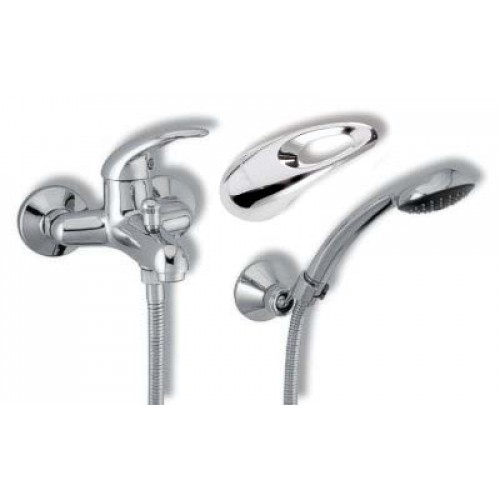 NOVASERVIS METALIA vanová nástěnná baterie 100 mm chrom /otvor 55124,0