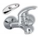 NOVASERVIS METALIA vanová nástěnná baterie 100 mm chrom - otvor 55124/1,0