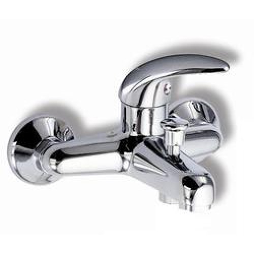 NOVASERVIS METALIA vanová nástěnná baterie chrom/modrá 55220/1,0 NOVASERVIS METALIA vanová nástěnná baterie chrom/modrá 55220/1,0