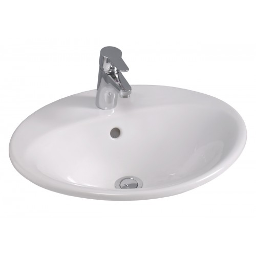 Gustavsberg NAUTIC 55 umyvadlo zápustné, bílá E+ 55x44 555599R1