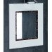 SAPHO KALI 56061 zrcadlo 60x60cm, wenge/bílá