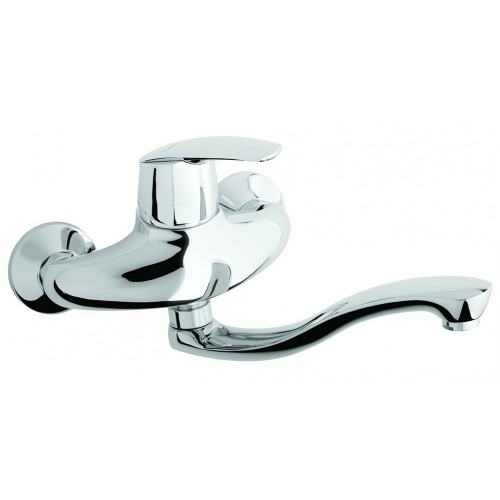 NOVASERVIS METALIA dřezová nebo umyvadlová nástěnná baterie 150 mm chrom-stand. 50070/A,0 NOVASERVIS METALIA dřezová nebo umyvadlová nástěnná baterie 150 mm chrom-stand. 50070/A,0