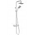 KLUDI Esprit Thermostat Dual Shower System chrom 5609505-40