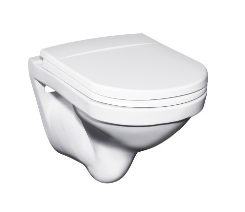 Gustavsberg LOGIC WH závěsný klozet, bez WC sedátka, bílá E 5693U901 Gustavsberg LOGIC WH závěsný klozet, bez WC sedátka, bílá E 5693U901