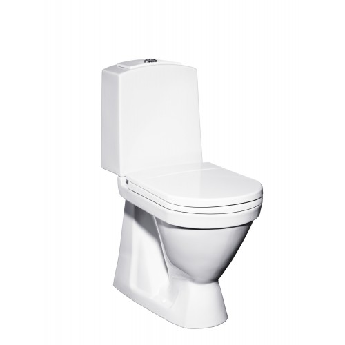 Gustavsberg LOGIC 01 FS kombi klozet + Soft Close sedátko, do zěmě, bílá E+ 569697R1 Gustavsberg LOGIC 01 FS kombi klozet + Soft Close sedátko, do zěmě, bílá E+ 569697R1