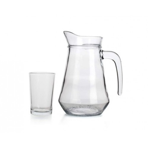 SUPER VALUE 7dílný džbánový set obsahuje džbán 1L + 6 sklenic 230ml. 59WJ1000AB72GBSV