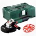METABO WE 15-125 HD Set GED Metaloc Úhlová bruska 600465500