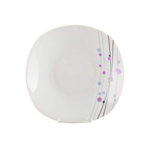BANQUET Valentia talíř hluboký square 23cm 6011204111ND