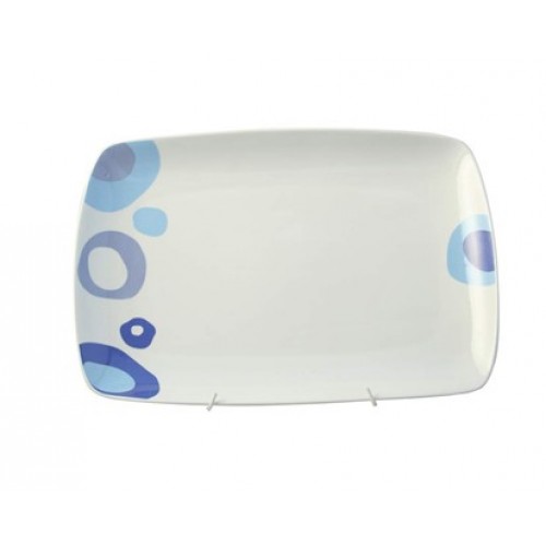BANQUET Ovál 30cm square BLUE BUBBLE 60147729B BANQUET Ovál 30cm square BLUE BUBBLE 60147729B