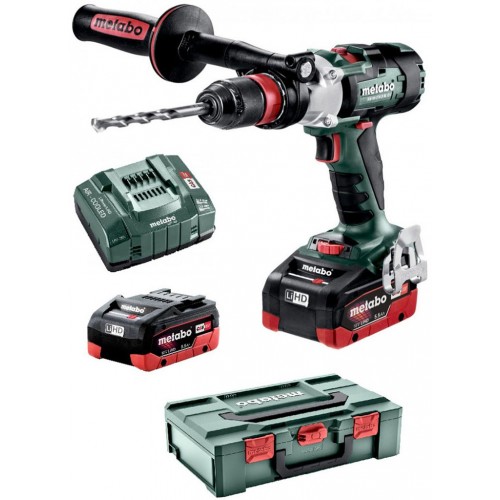 Metabo 602357660 SB 18 LTX-3 BL Q I Aku příklepová vrtačka, 2X5.5 Ah, MetaBOX