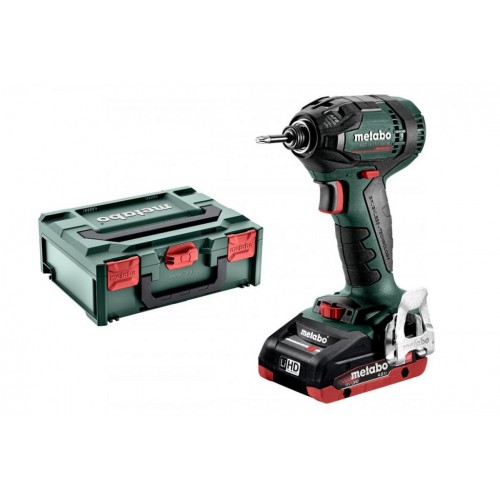 Metabo 602396800 SSD 18 LTX 200 BL Aku rázový utahovák 18V 2X4.0 Ah, MetaBOX