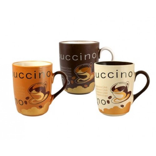 BANQUET hrnek Cappuccino 3 assorted 60KR100D2057 BANQUET hrnek Cappuccino 3 assorted 60KR100D2057