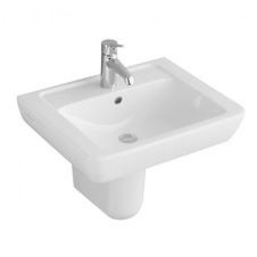 Villeroy & Boch Subway Umyvadlo 600x470 mm,s přepadem, bílá alpin 61366001
