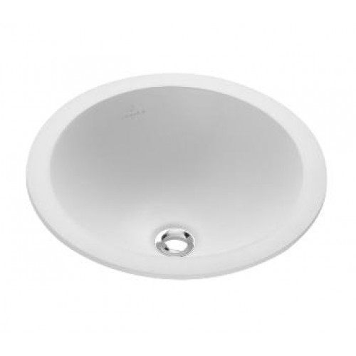 Villeroy & Boch Loop&Friends Zápustné umyvadlo 450 mm průměr, s přepadem, star white ceramicplus