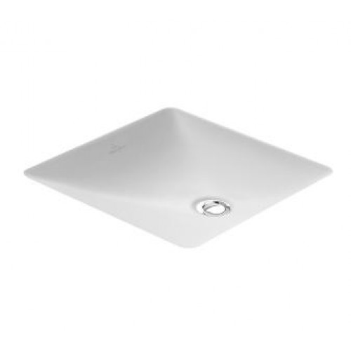 Villeroy & Boch Loop&Friends Umyvadlo k zabudování zespodu 340x340 mm,s přepadem, bílá alpin Villeroy & Boch Loop&Friends Umyvadlo k zabudování zespodu 340x340 mm,s přepadem, bílá alpin