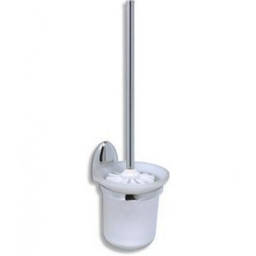 NOVASERVIS MERLIN WC štětka chrom/sklo 62733,0