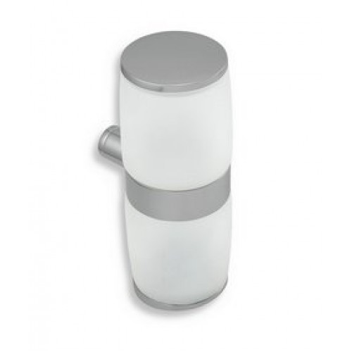 NOVASERVIS METALIA 2 zásobník na vatové tampóny a tyčinky chrom/sklo 6282,0