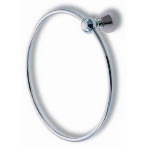 NOVASERVIS METALIA 3 kruhový držák satino/chrom 6301,9 NOVASERVIS METALIA 3 kruhový držák satino/chrom 6301,9