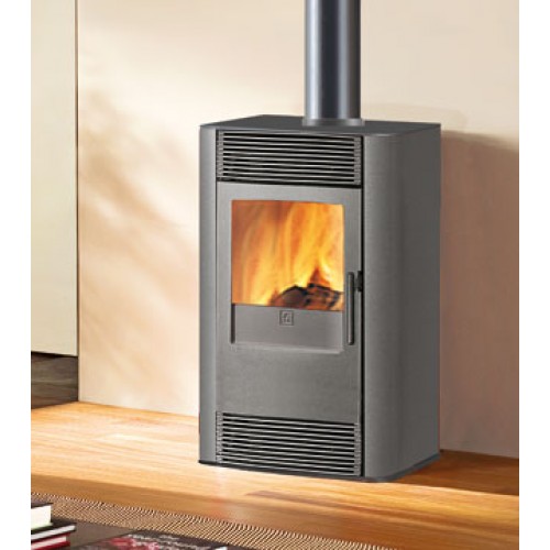 EDILKAMIN DISCO teplovzdušná krbová kamna na dřevo šedá 641800 EDILKAMIN DISCO teplovzdušná krbová kamna na dřevo šedá 641800