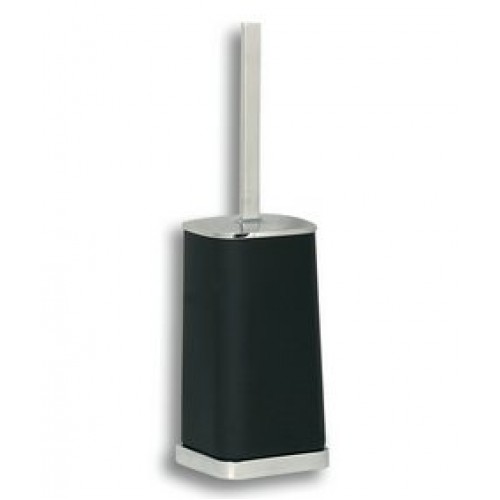 NOVASERVIS METALIA 4 WC štětka chrom/sklo - černá 6433,5