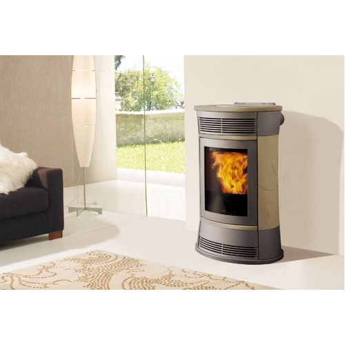 EDILKAMIN CHERIE krbová kamna na pelety kaštanová 648070 EDILKAMIN CHERIE krbová kamna na pelety kaštanová 648070