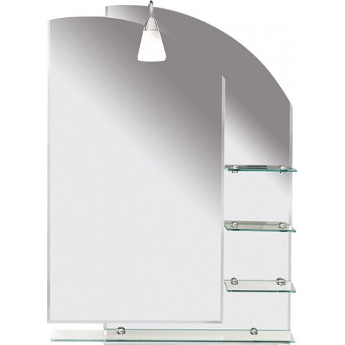AQUALINE WEGA zrcadlo 65x90cm, s policemi 65028 AQUALINE WEGA zrcadlo 65x90cm, s policemi 65028