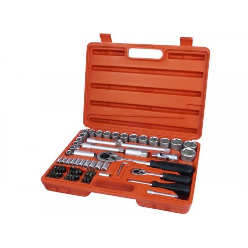 EXTOL PREMIUM klíče nástrčné 1/2" a 1/4", sada 75ks 6521 EXTOL PREMIUM klíče nástrčné 1/2" a 1/4", sada 75ks 6521