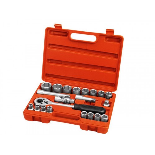 EXTOL PREMIUM klíče nástrčné 1/2", sada 21ks 6523