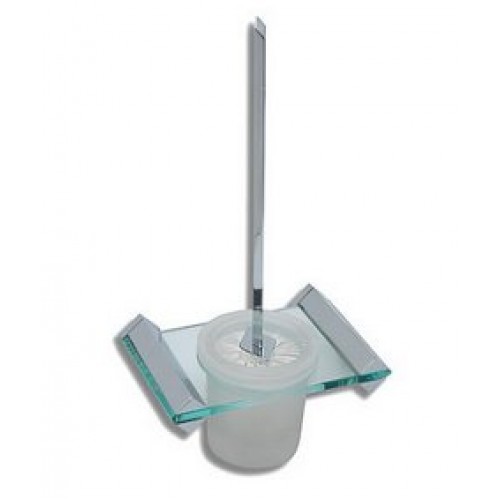 NOVASERVIS METALIA 6 WC štětka nerez/sklo 6633,0